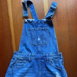 Boutique overall shorts